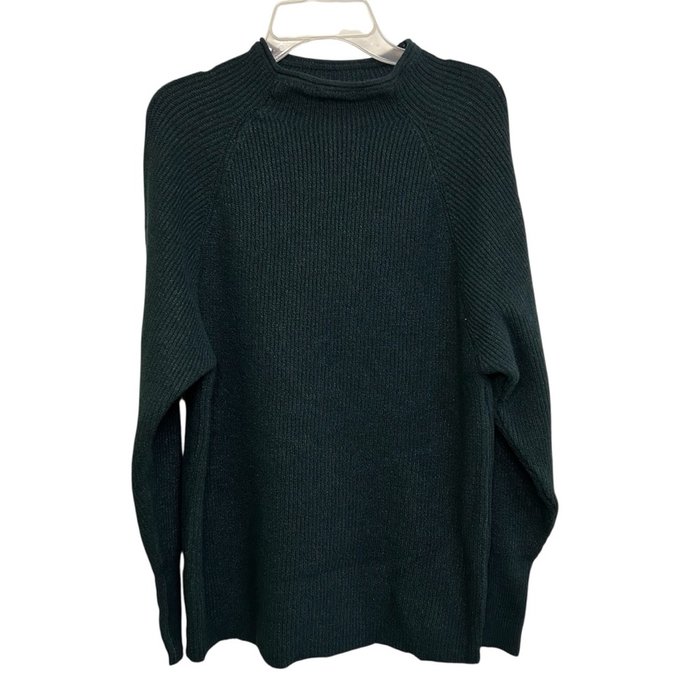 NWT Catherine Malandrino Women’s Sweater Long Sleeve Green Cozy Soft Sz Small